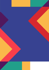 vector colorful poster background abstract template