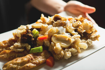 Sweet and Sour Pork ,tangsuyuk