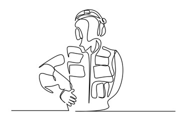 man military air jet airplane pilot poses