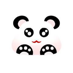 cute panda drawing