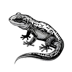Naklejka premium Salamander 