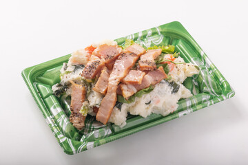 ほうれん草とベーコンのポテトサラダ