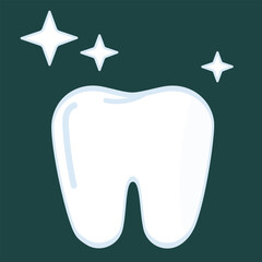 vector image of a tooth
