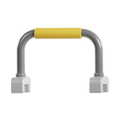 gym jumping equipment 3d icon, gym equipment on isolated white background