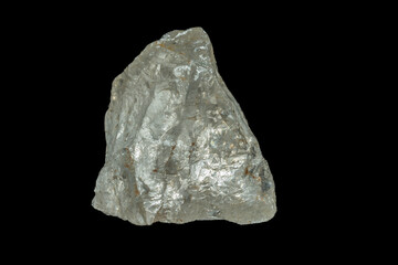 mineral stone isolated on black background