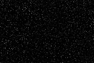 Starry night sky.  Galaxy space background.  Glowing stars in space.