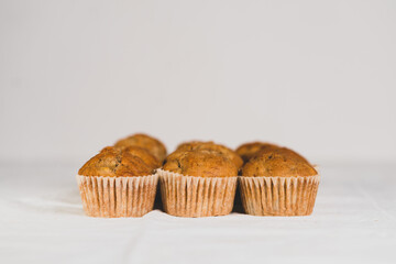 Banana walnut muffins