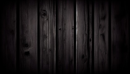 Black wood background