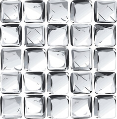 Ice Cubes bundle SVG, Ice Cube for drinks, vector