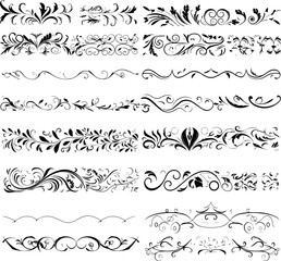 Decorative Lines SVG Bundle for Borders