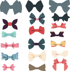 Hair Bow, Hair Bows SVG, Bow Tie