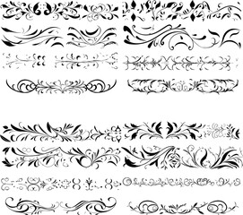 Decorative Lines SVG Bundle for Borders