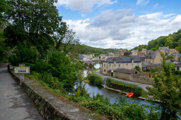Fototapeta premium Le port de Dinan