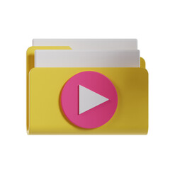 podcast 3d media illustration