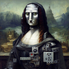 Mona Lisa Robot