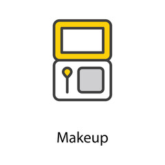 Makeup icon design stock illustration