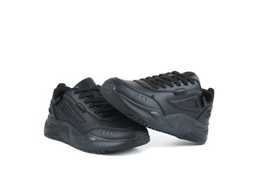 Sport shoes isolated on white background.