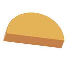 3d abstract illustration on white background