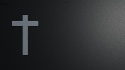 Obraz premium cross on the background, Jesus cross icon symbol