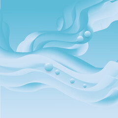 Blended abstract background