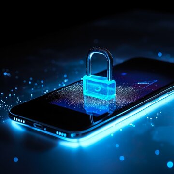 phone with lock