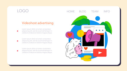 Passive income in the internet. Making money on social media advertising.