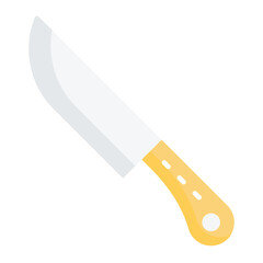 Knife Flat Icon