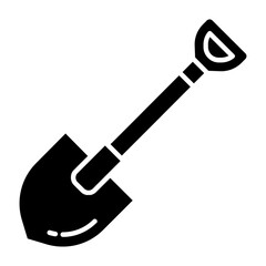 Shovel Glyph Icon