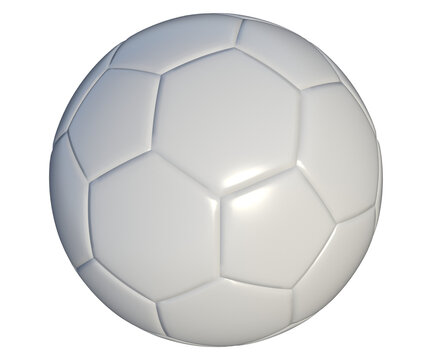 pallone da calcio bianco