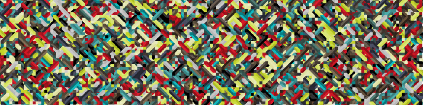 Color Diamonds illusion background abstract illustration