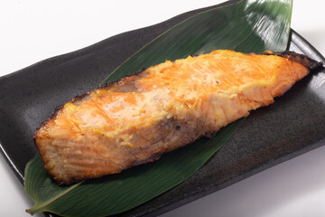 銀鮭西京焼漬け焼き