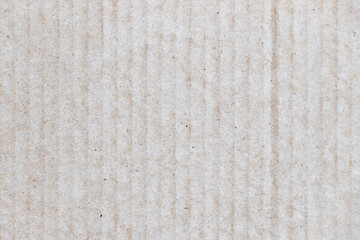 Closed up of brown color corrugated paper textured background used as wallpaper, decoration, design element