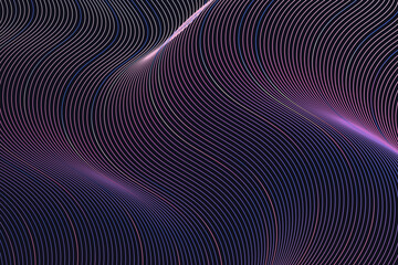 Wavy stripes. Abstract background with wavy lines. Wavy stripes for web design, website, wallpaper, banner, presentation, cover.