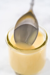 White chocolate ganache