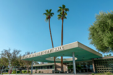 Palm Springs City Hall, Mid-century modernist architecture, California
