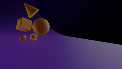 3D render for a Background 