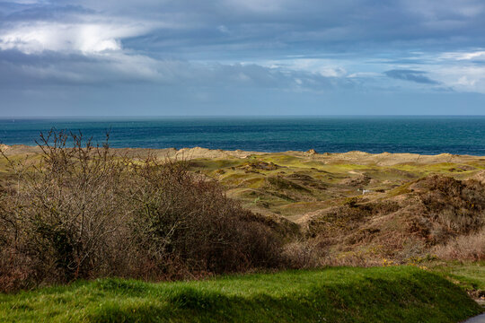 Dunes de Biville in France Normandy