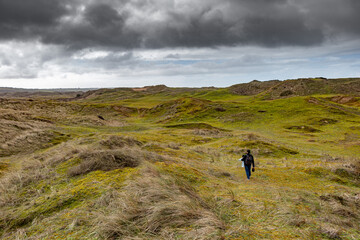 Dunes de Biville in France Normandy