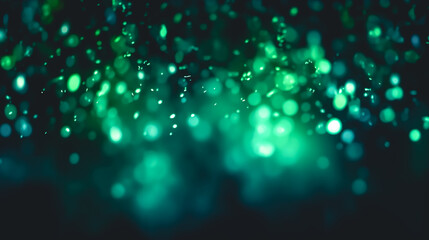 Abstract green background from a brilliant mosaic pattern, generative AI.