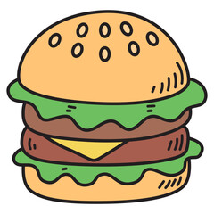 Food Cute Doodle