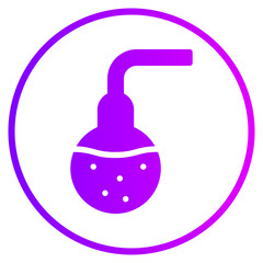 flask gradient icon