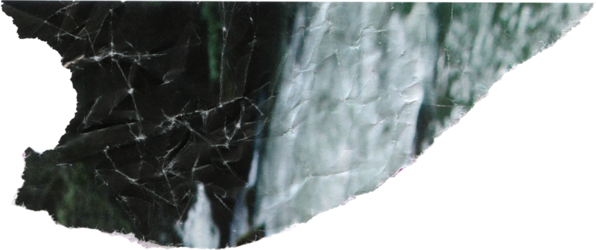 dark textured scrap of paper log	