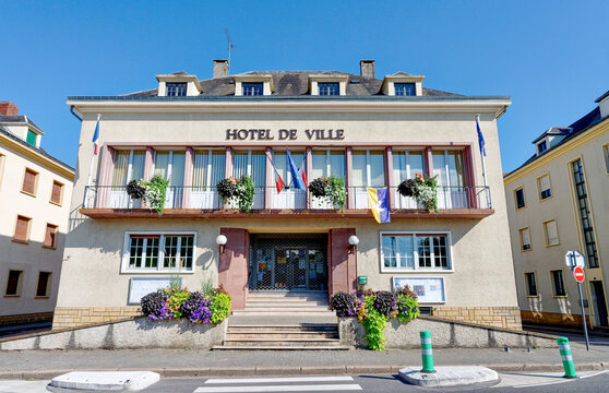 Hotel de Ville de Sierck-les-Bains, Moselle, Grand Est, France
