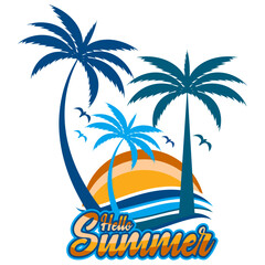 summer beach background