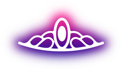 Collection of crown neon