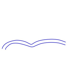 Set of Line Doodles, Scribble, Underlines