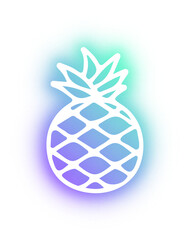 Collection of Fruit neon