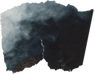 dark textured scrap of paper log	