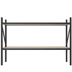 3D rendering illustration of a small storage rack