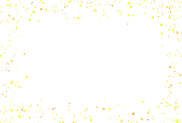 背景素材_水彩スパッタリング_オレンジ